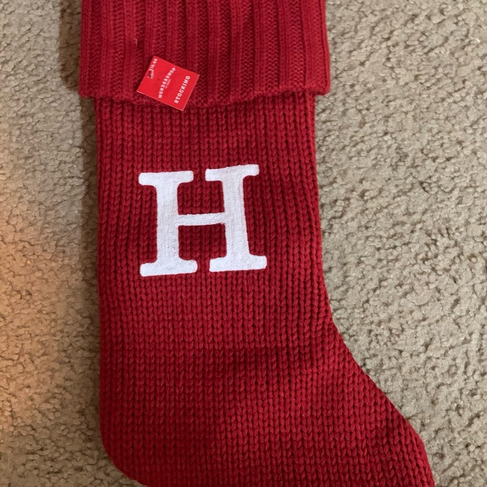LAST CHANCE! Target Wondershop Lg. H monogram letter sticking. New.